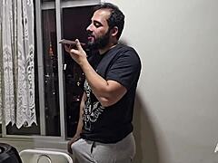 i called friend's husband for wet blowjob and licking