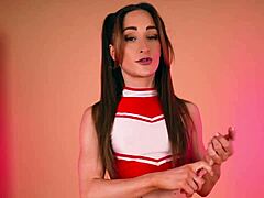 Hot cosplay try on ll sexy bunny cheerleader kill bill lara croft - hannahjames710