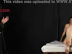 AMAZING BRUNETTE BABE GETS PUNISHED ON HER SMOOTH ASS IN THE GARAGE