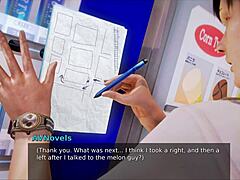 Exploring the academy's secrets in a thrilling anime game adventure