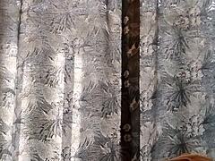 On The Balcony Watching Hot Neighbor Girl