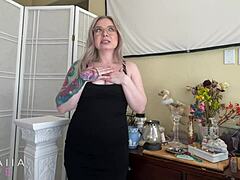 First Date Gone Wrong: Blonde Babe Shrinks and Squishes