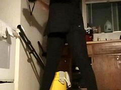 Amateur Workout Session To Music With Detailed Exercises And Movements