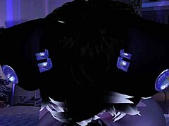 Getting a handjob and blowjob from femboy