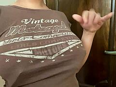 Natural Tits Nipples Get Surprised With Teasing And Sucking In Detailed Close-Up