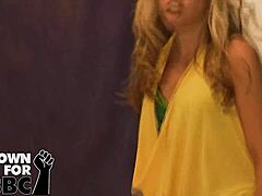 tabitha james worships big black cock