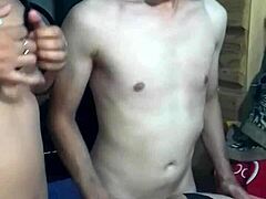 Amateur Webcam Threesome With Brunette And Blonde Flashing Panties!