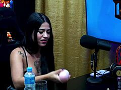 A Novinha Da Privacy Avaliou O Pau Do Ruan E Tirou A Roupa No Podcast Que Delicía - Luuh Barbosa - Podcast Pópum No Barraco Completo No Sheer - Red