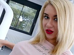 Katrin Tequila, can you deepthroat this huge cock POV and swallow cum?