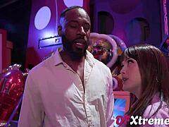 Adventure at the arcades featuring jade valentine in a shy role