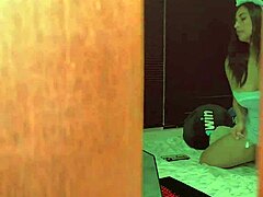 Stepbrother discovers webcam model's anal secrets