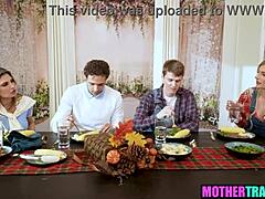 Стъпсинове разменят стъпмайки и свекърва за стара и млада четворка с огромен кур чукане