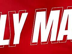 nicoly mattos gets creampie in hairy pussy and cums again 😍