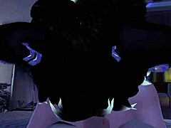 Getting a handjob and blowjob from femboy