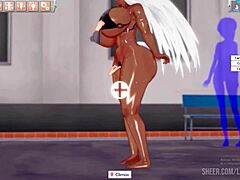 boku no hero bunny masturbates to orgasm 😍