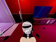 This anime hentai features 2B robot girl in hardcore sex positions with deep throat