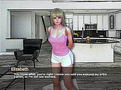 Blonde BBW Overstuffed Holidays