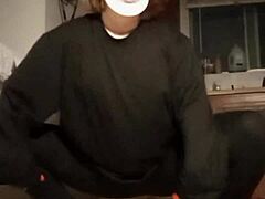 Amateur Workout Session To Music With Detailed Exercises And Movements