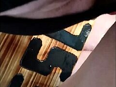 Slave humiliated with natural tits 😈