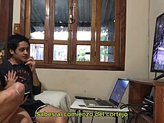 Woman Can't Stand Watching The Game Anymore