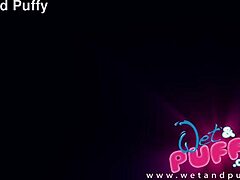 wetandpuffy shows off something blue and dripping