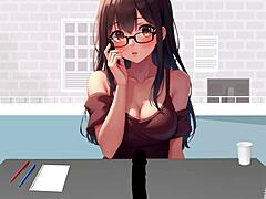 in this european spanish roleplay, a femdom shemale gives humiliation joi asmr instructions to her beta cuckold slave for jerking off.