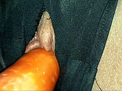 got caught masturbating in car, stranger made me cum.