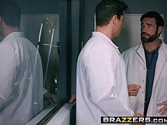 Is Ashley Fires crazy for Charles Dera's cock in the doctor's office?