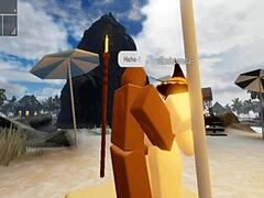 Robloxian witch meets black character ft elainaf.