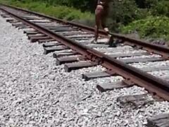 Fisherman Gives Runaway Stripper Babe Golden Shower