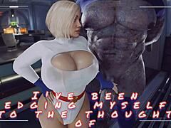 darkseid breeds power girl with his monster cock. creampie and big tits action 😈💦