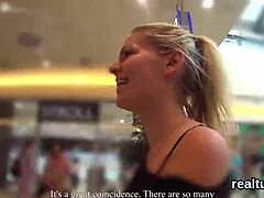 glamorous czech teen seduced in supermarket