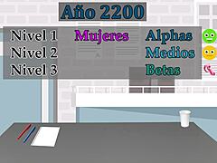 in this european spanish roleplay, a femdom shemale gives humiliation joi asmr instructions to her beta cuckold slave for jerking off.