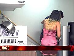 Boss Begs for Cum While Fucking Her Guy's Dick