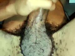 Yuki prepares Kuro for intense anal pleasure with big black cock and toys