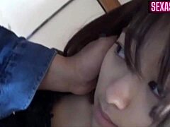 anal 5 - angela crystal gets shaved pussy masturbation and double penetration cumshot