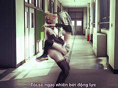 Vietnamese Asian Contrasts With Japanese In Suggestive Scene?