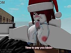 Redhead whore GETS MONSTER BBC!