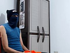 my husband leaves me horny so i touch my big tits alone 😏