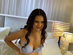 All Natural Latina Beauty Eliza Ibarra in Exclusive Brunette Teen Interview