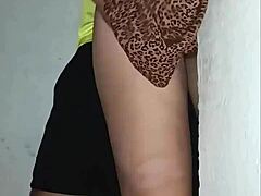 Public sex with hot redhead nympho.