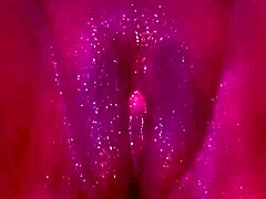 this hot ebony babe is masturbating her pussy and cumming so hard, you gotta see it