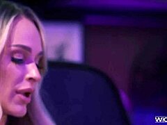 emma hix returns in scene 2 for hardcore deepthroat and fucking with shy petite blonde