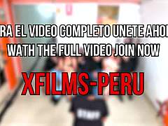 peruvians seduce rich latina milfs during casting for wild cowgirl rides