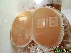 Hey, watch this big butt slut get facialized after hardcore blowjob and bubble butt pounding