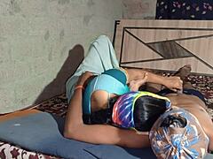 Desi Village Bhabhi Submits To Dominant Husband In Boots For First-Time Ass Shaking And Fingering On Ranch