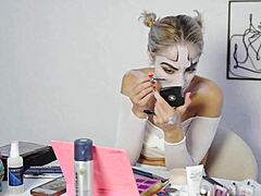 novinha safada moaning deliciously on all fours in anal scene