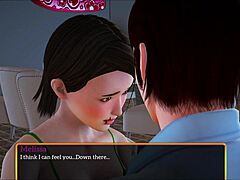 my new family game with brunette amateur