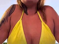 I almost got expelled from the gym for my wet pussy in that see-through bikini on Copacabana beach.