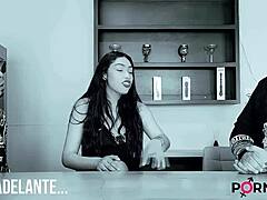 Cirse Flores shares real truths about sex and porn with cute natural tits blowjob adventures.